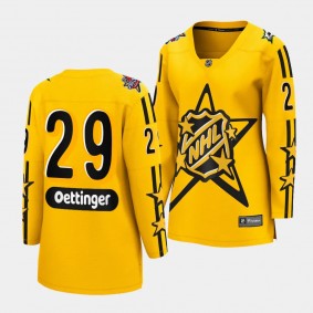 Jake Oettinger Dallas Stars 2024 NHL All-Star Game Women Breakaway 29 Jersey